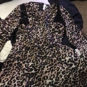 Leopard print dress